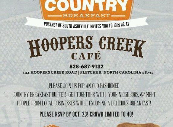 Hooper's Creek Cafe - Fletcher, NC