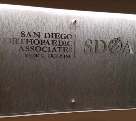 San Diego Orthopaedic Associates Medical Group, Inc. - San Diego, CA