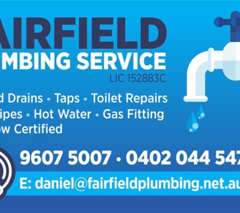 Fairfield Plumbing Service Pty Ltd - Hinchinbrook, NSW. Fairfield Plumbing Service