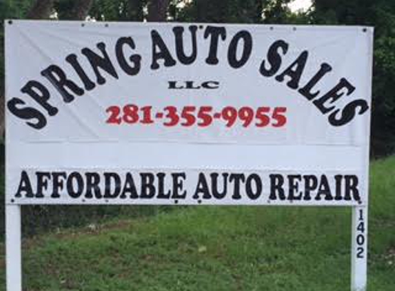 Spring Auto Sales LLC - Spring, TX