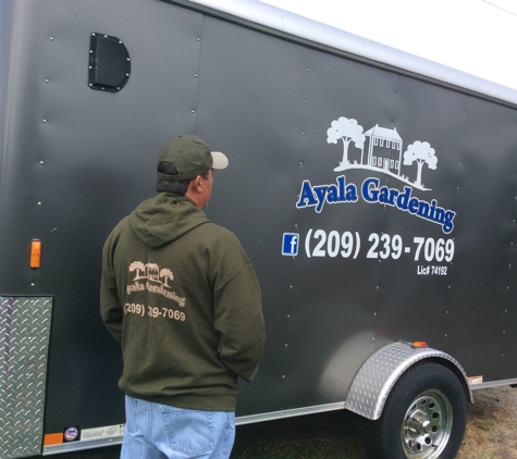 Ayala Gardening - Manteca, CA. Residential & Commercial Landscaping Maintenance!