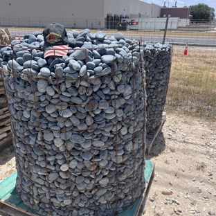 Brooks Stone Ranch - New Braunfels, TX. Mexican Beach Pebbles