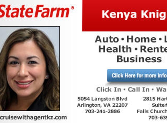 Kenya Zambrano, State Farm Insurance - Arlington, VA