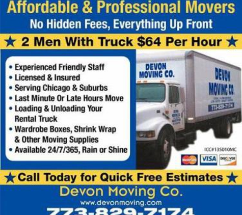 Devon Moving Company - Skokie, IL