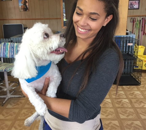 Yuppy Puppy Grooming - Santa Rosa Beach, FL. Aeriel with Luca