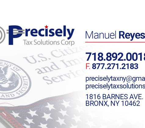 Precisely Tax Solutions - Bronx, NY, NY