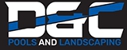 D&C POOLS AND LANDSCAPING Logo