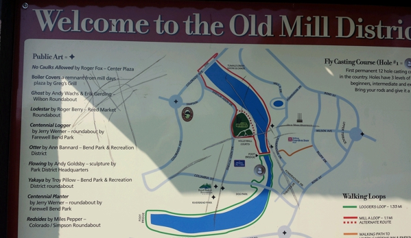The Old Mill District - Bend, OR