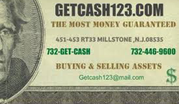 Getcash123.com - Millstone, NJ. Get cash 123
732-438-2284