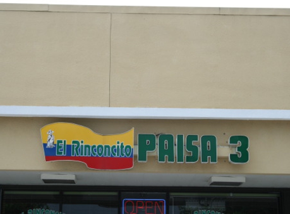 Rinconcito Paisa III - Miami, FL