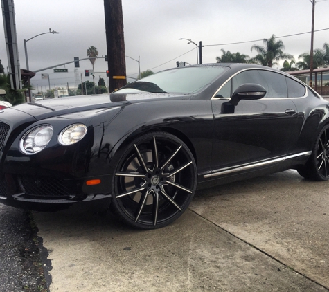 Ballerz Inc Wheels and Tires - Bell, CA. 2017 bentley gt on 24" lexani gravity