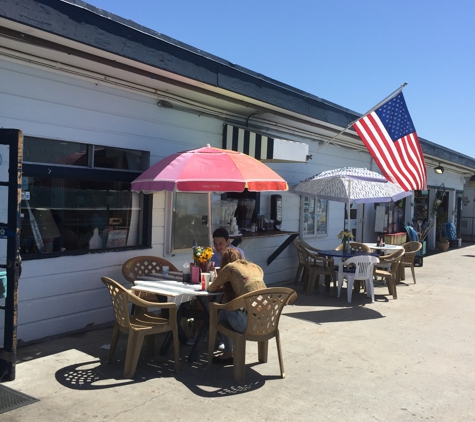 Ocean Beach Pier Cafe - San Diego, CA. Fun place to have breakfast/lunch. Outside seating available. 