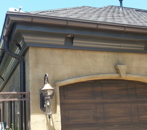 DSMART EXTERIOR - Magna, UT. www.dsmartexterior.com.
half round in steel 6" 
soffit &fascia