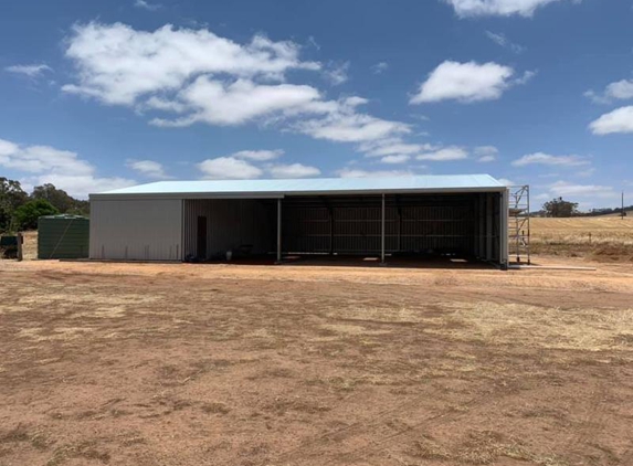 Sargent Constructions - Laura, SA. My shed, Supplied by Grants, built by Sargent Constructions