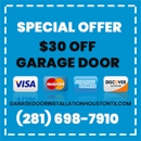 Garage Door Installation Houston TX - Garage Doors & Openers