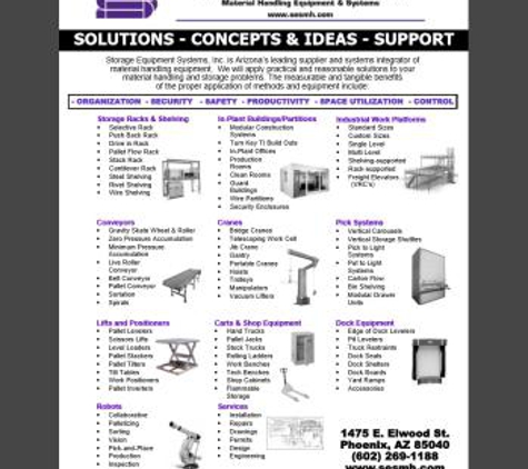 Storage Equipment Systems, Inc. - Phoenix, AZ