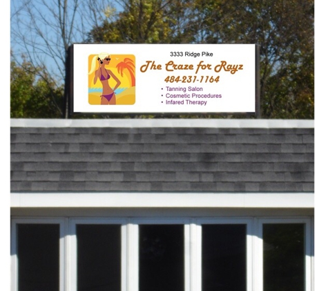 Craze For Rayz Tanning Salon & Mini Spa - Eagleville, PA