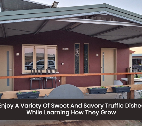 Truffle Hunting at L'air du Wombat - Oallen, NSW. Enjoy A Variety Of Sweet And Savory Truffle Dishes While Learning How They Grow