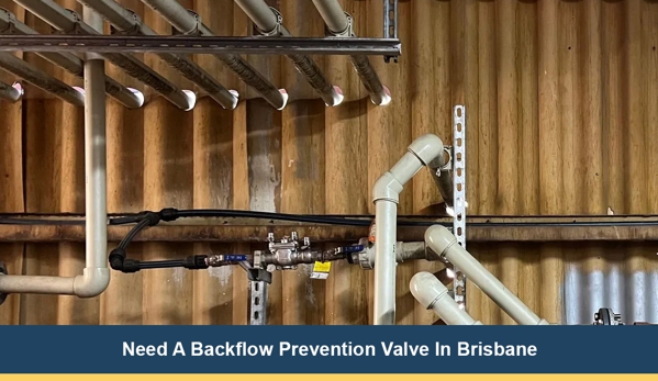 Simpson's Plumbing - Dakabin, QLD. Need A Backflow Prevention Valve In Brisbane