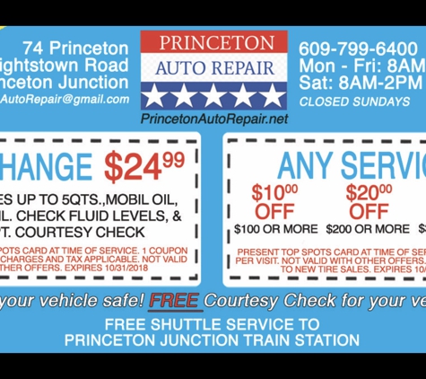 Princeton Auto Repair - Princeton Junction, NJ