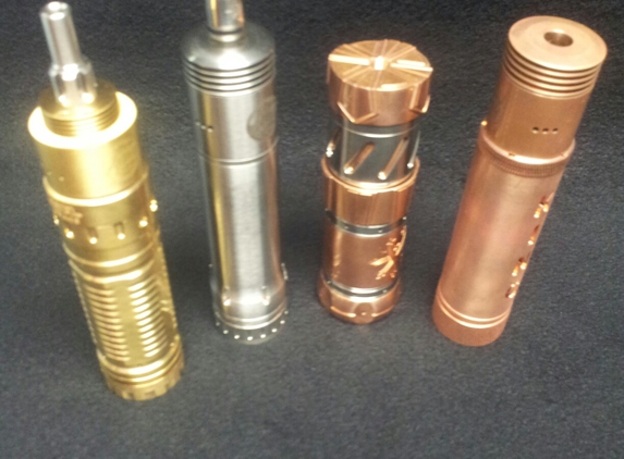 Sammi's Smoke Shop - Butte, MT. Just a few mechanical Mods we have. Many more always updating.