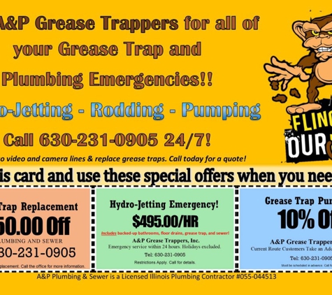 A&P Grease Trappers, Inc - Batavia, IL