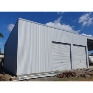 McHUGH STEEL FRAMING. Garaport Built In Branyan - Southerly Color