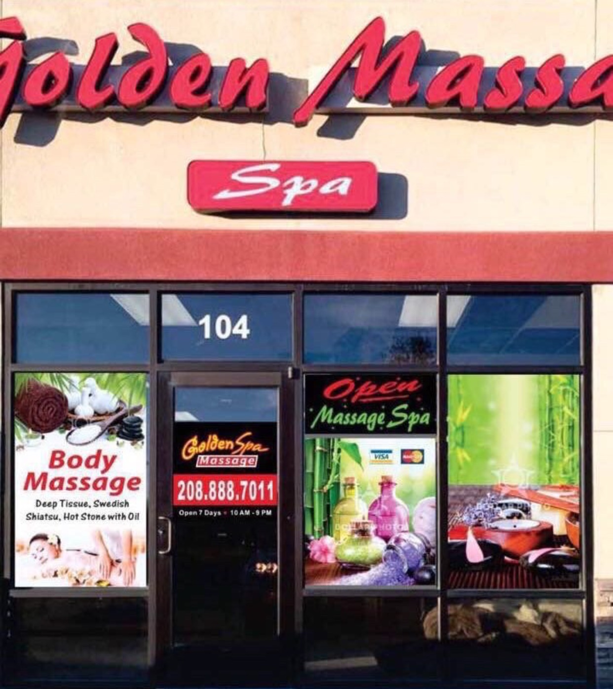 Golden Massage 1330 E Fairview Ave Ste 104 Meridian Id 83642