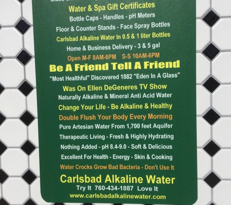 Carlsbad Mineral Water Spa - Carlsbad, CA