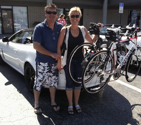 Bike Route Inc. - Fort Myers, FL. We carry Saris bike racks to transport your new bike.