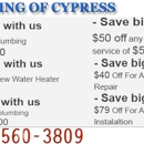 #Cypress _Plumbing - Water Heaters