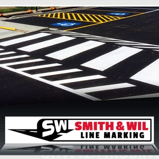 Smith & Wil Asphalting. We have modern line marking machines and cater for both waterborne and long life line marking.
