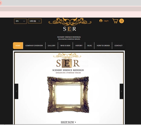 (Ser) Scenery Essence Redesign, Ltd. - Columbus, OH. Premier Online E-Commerce Gallery (SER) Scenery Essence Redesign, Ltd.  S-E-R.US