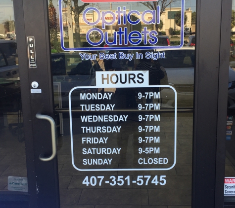 Eye Doctor's Optical Outlets - Sandlake - Orlando, FL