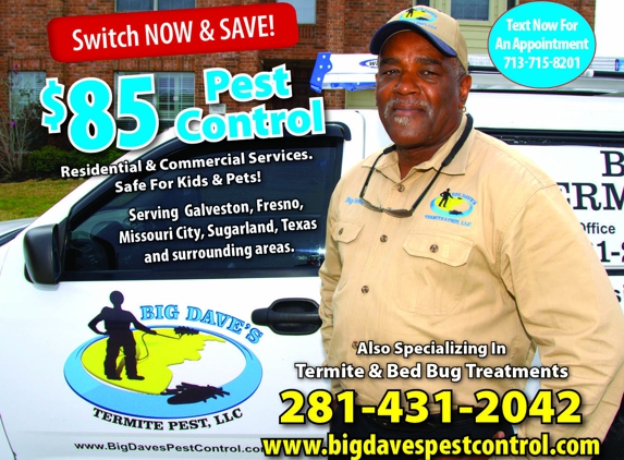 Big Dave's Termite & Pest Control - Fresno, TX