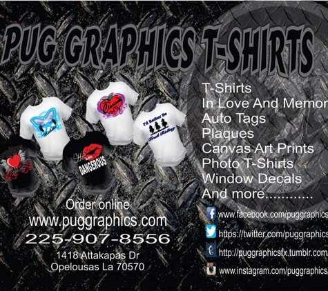 Pug Graphics - Opelousas, LA