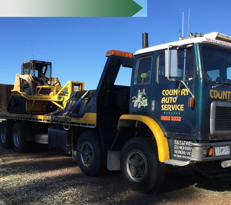 Country Auto Service - Numurkah, VIC. Tilt Tray Service