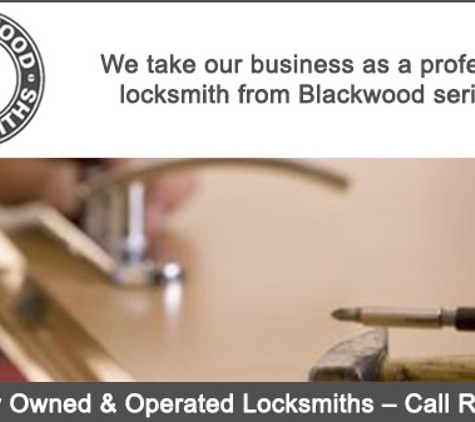 Blackwood Locksmiths. We Take Our Business As A Professional Locksmith From Blackwood Seriously