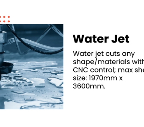 Stirling Glass and Aluminium - Osborne Park, WA. Water Jet
