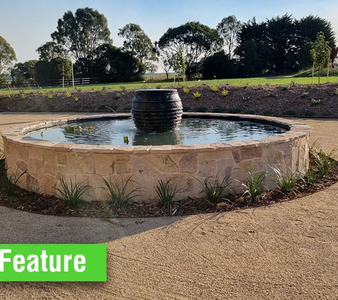 Robinson Landscapes - Bellbrae, VIC. Water Feature