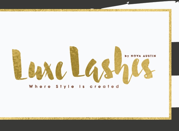 Luxe Lashes and Brows by Nova - Manunda, QLD