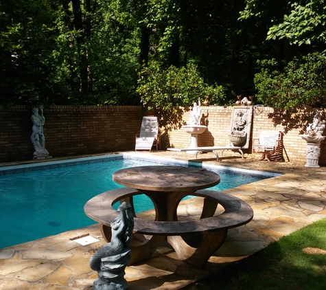 Hot Springs Pressure Washing - Tucker, GA. Pool dining table