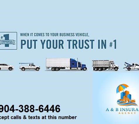 A & B Insurance Agency Inc - Jacksonville, FL. Commercial auto insurance.
