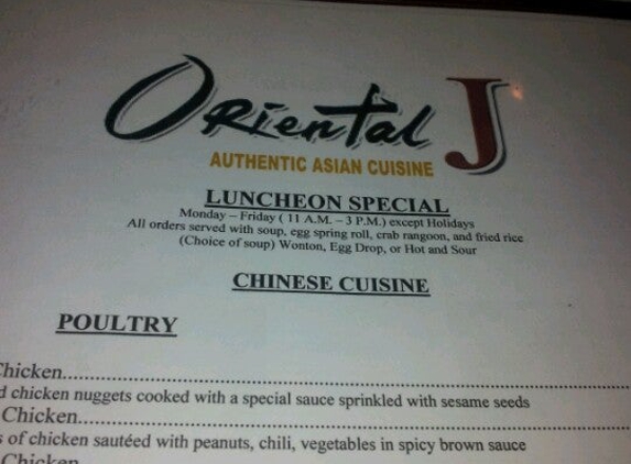 Oriental J Restaurant - Buford, GA