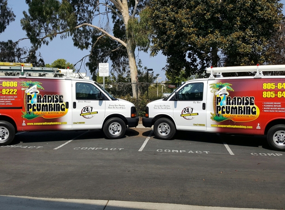 AAA Paradise Plumbing & Rooter, Inc. - Ventura, CA. New fleet to serve you better