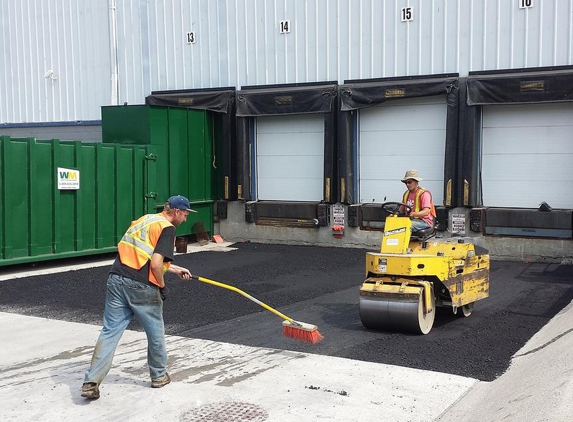 Authentic Driveways - seabrook, NH. Did a wonderful job at my business in September