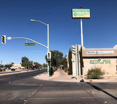 Blythe Drug - Blythe, CA. corner of hobson way and main st.