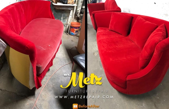 Mr. Metz Furniture Repair - Bronx, NY. Sofa upholstery