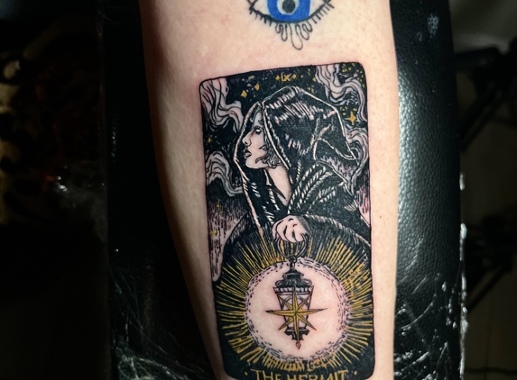 Joel Rios Tattoos - Edgewood, WA. Black work tattoo