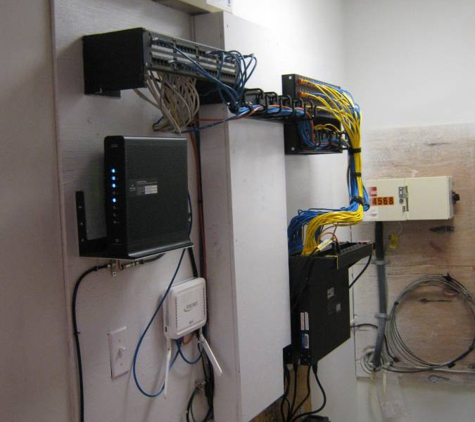 Computer Networking Solutions - Tacoma, WA. Data runs, patch panel & cabling for QED (Marysville WA)